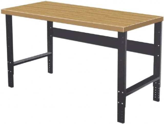 Hallowell HWB7236M-ME Stationary Workbench: Black