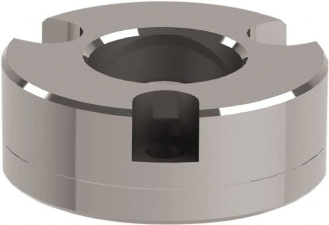 Jergens 49553SS Ball Lock System Compatible, Bolt-In Recessed Modular Fixturing Receiver Bushing