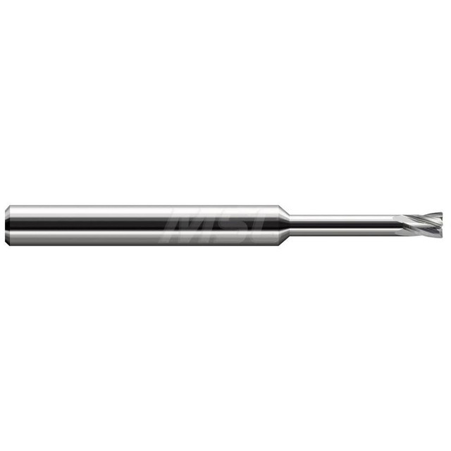 Harvey Tool 781208 Dovetail Cutter: 1 °, 1/8" Cut Dia, 3/16" Cut Width, Solid Carbide