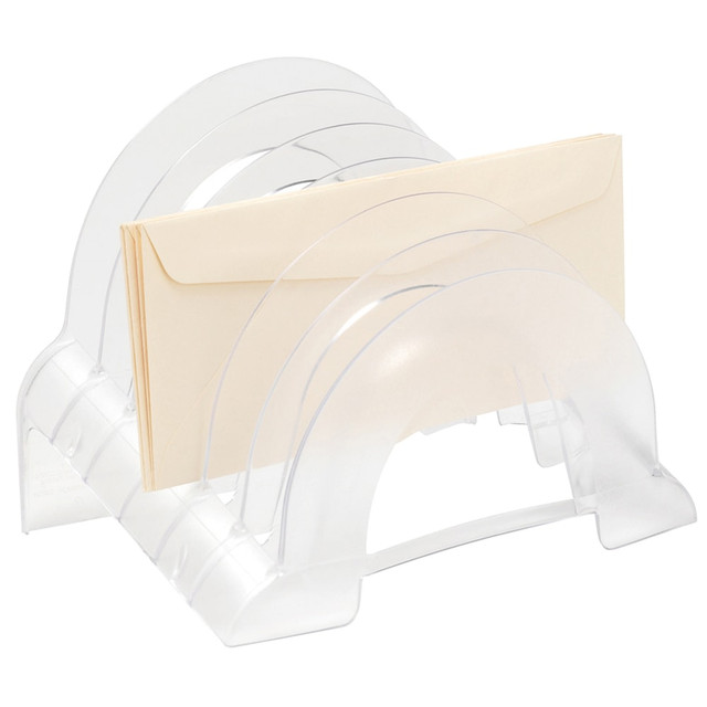 OFFICE DEPOT 65255  Brand Incline Sorter, 6 Compartments, Clear OFFICE DEPOT 65255  Brand Incline Sorter, 6 Compartments, Clear