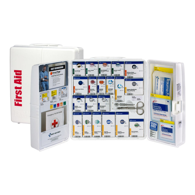 FIRST AID ONLY, INC. 1000-FAE-0103 First Aid Only 245-Piece SmartCompliance First Aid Kit, White