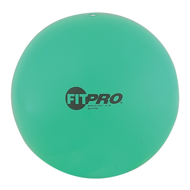 CHAMPION SPORTS CHSFP42 FitPro Training/Exercise Ball, 16 1/2in, Green CHAMPION SPORTS CHSFP42 FitPro Training/Exercise Ball, 16 1/2in, Green