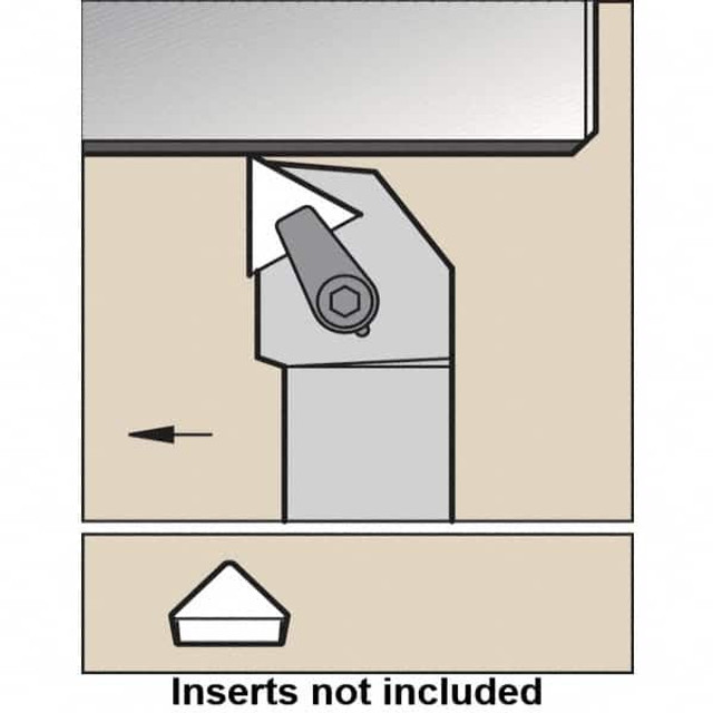 Kennametal 1097762 RH CTGP 0° Neutral Rake Indexable Turning Toolholder