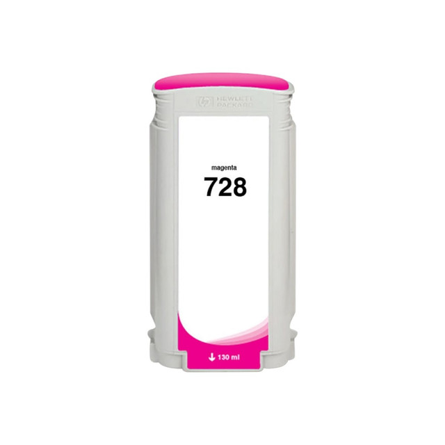 CLOVER TECHNOLOGIES GROUP, LLC WH728M Clover Imaging Group Wide Format - 300 ml - magenta - compatible - box - ink cartridge (alternative for: HP 728, HP F9K16A) - for HP DesignJet T730, T830