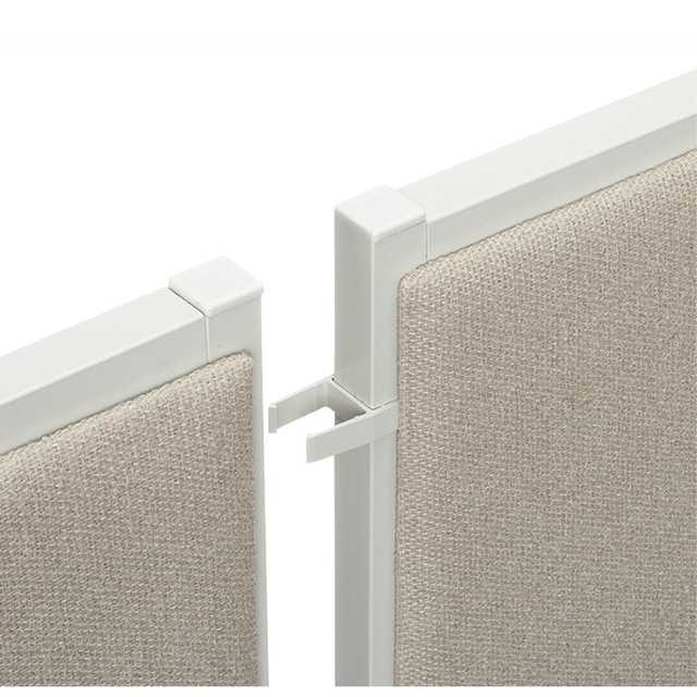 HNI CORPORATION QC180GY HON Basyx basyx by HON Verse Partitions, QuickConnect 180 deg. Straight Connector, Pack Of 2 HNI CORPORATION QC180GY HON Basyx basyx by HON Verse Partitions, QuickConnect 180 deg. Straight Connector, Pack Of 2