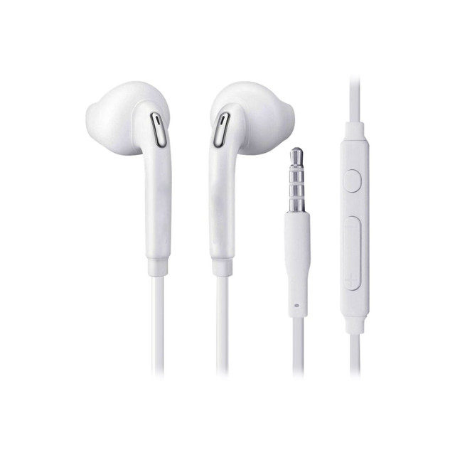4XEM 4XSAMEARWH  - Earphones - ear-bud - wired - noise isolating - white - for P/N: 4XIJACKBK, 4XUSBC35MMB, 4XUSBC35MMW