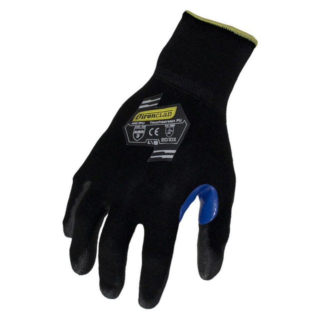 ironCLAD KKC1PU-01-XS General Purpose Work Gloves: X-Small, Polyurethane Coated, Nylon