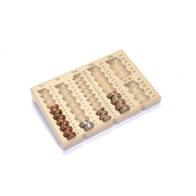 CONTROL, INC. CT5701C Control Group Coin Tray, 6 Compartments CONTROL, INC. CT5701C Control Group Coin Tray, 6 Compartments