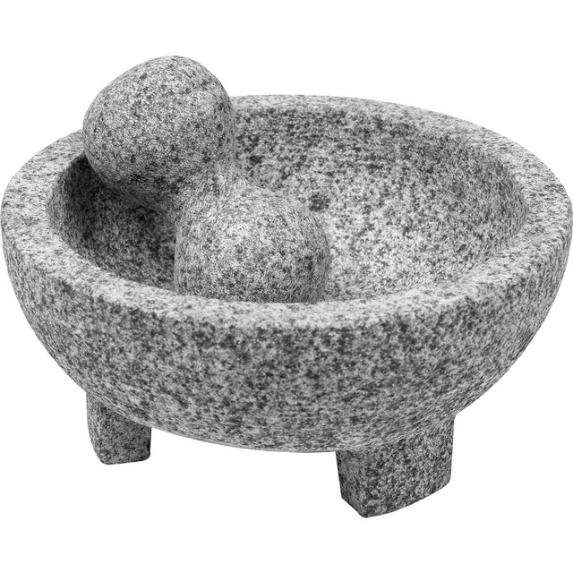 IMUSA USA LLC MEXI-2011M IMUSA Granite Molcajete, 8in, Gray