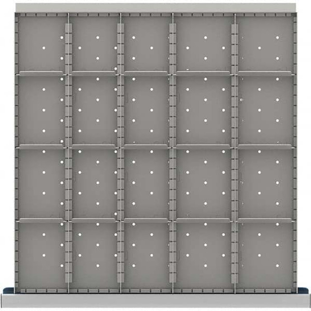 LISTA CLDR420-100 20-Compartment Drawer Divider Layout for 3.15" High Drawers