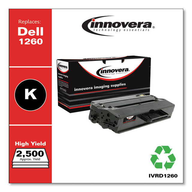 INNOVERA D1260 Remanufactured Black Toner, Replacement for 331-7328, 2,500 Page-Yield