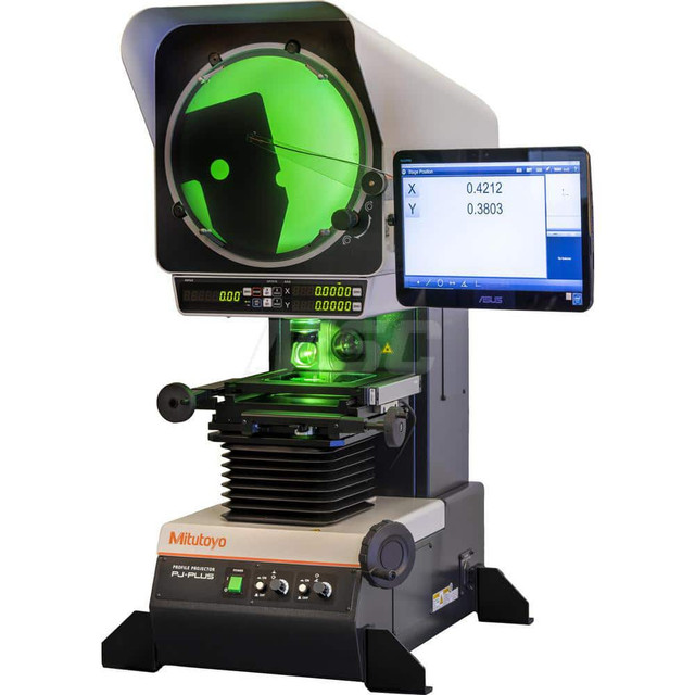 Mitutoyo 302-802-10PKA2 Optical Comparator: Horizontal & Vertical Orientation, 10x Magnification