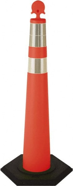 PRO-SAFE 03-770-36-64OW Collapsible Cone: 36" OAH, White & Orange