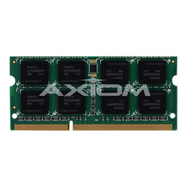 AXIOM MEMORY SOLUTIONS MB1333/4G-AX Axiom AX - DDR3 - module - 4 GB - SO-DIMM 204-pin - 1333 MHz / PC3-10600 - unbuffered - non-ECC AXIOM MEMORY SOLUTIONS MB1333/4G-AX Axiom AX - DDR3 - module - 4 GB - SO-DIMM 204-pin - 1333 MHz / PC3-10600 - unbuffered - non-ECC