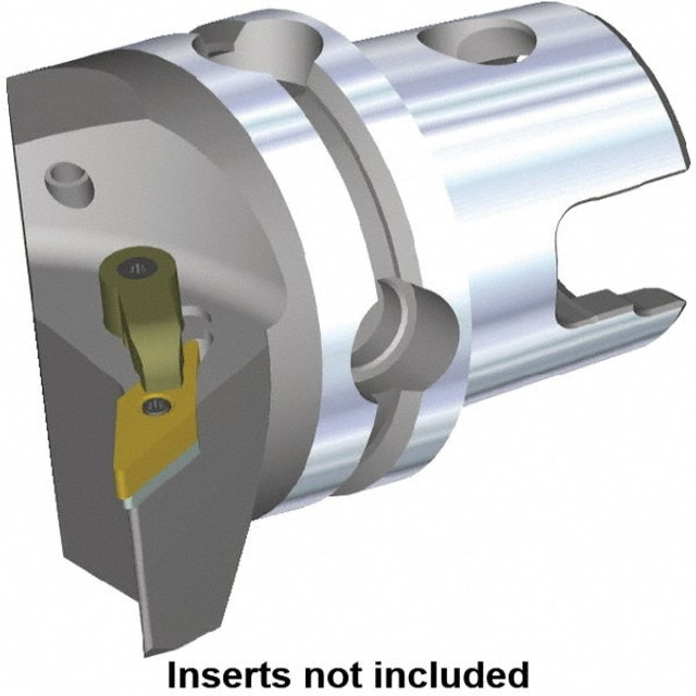 Kennametal 3738557 Modular Turning & Profiling Cutting Unit Head: Size KM50, 50 mm Head Length, Left Hand