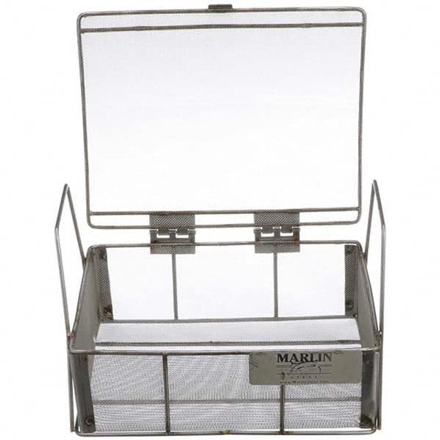 Marlin Steel Wire Products 00-00368215-38 Mesh Basket: Rectangular, Stainless Steel