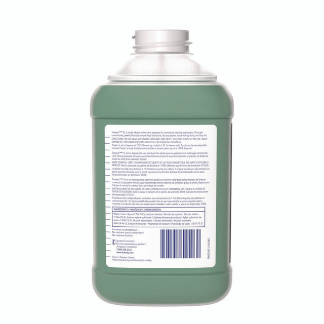 DIVERSEY 100986237 Tempest TM/MC SC Solvent Free Cleaner/Degreaser, 2.5 L J-Fill Bottle, 2/Carton