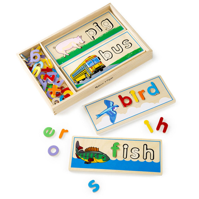 MELISSA & DOUG Melissa & Doug See & Spell Learning Toy