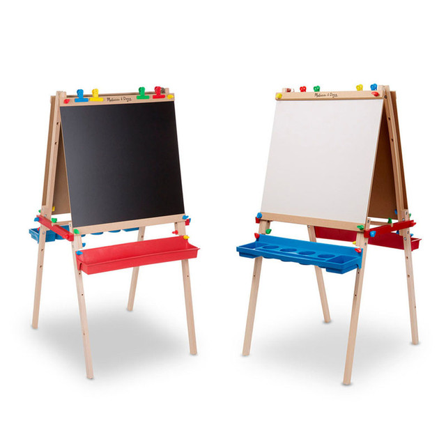 MELISSA & DOUG Melissa & Doug Deluxe Wooden Standing Art Easel