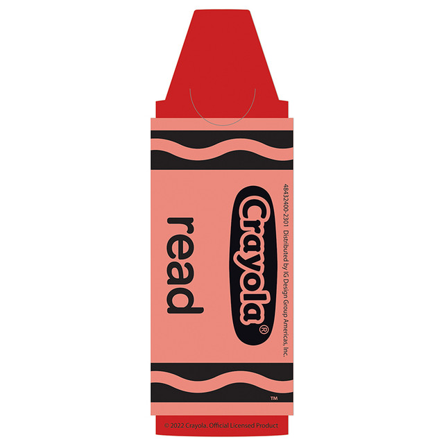 EUREKA Eureka® Crayola® Bookmark, 36 Per Pack, 6 Packs