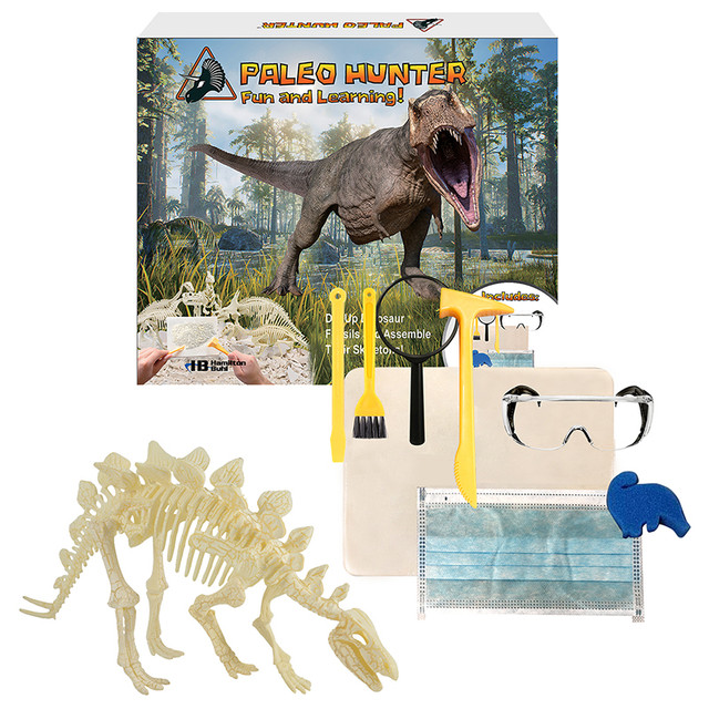 HAMILTON ELECTRONICS VCOM HamiltonBuhl® Paleo Hunter™ Dig Kit for STEAM Education - Stegosaurus