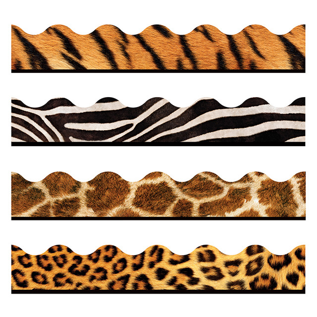 TREND ENTERPRISES INC. TREND Animal Prints Terrific Trimmers® Variety Pack