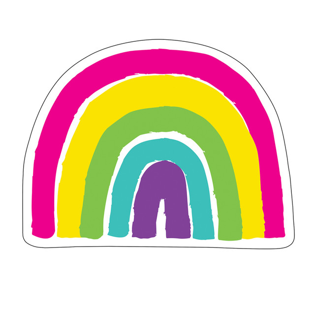 CARSON DELLOSA EDUCATION Carson Dellosa Education Kind Vibes Rainbow Cut-Outs, Pack of 36