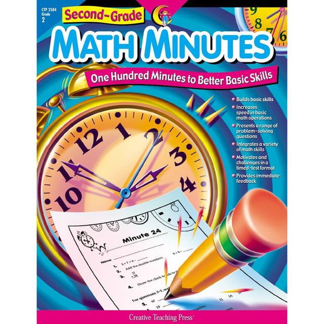 CREATIVE TEACHING PRESS Creative Teaching Press® Math Minutes Book, Grade 2