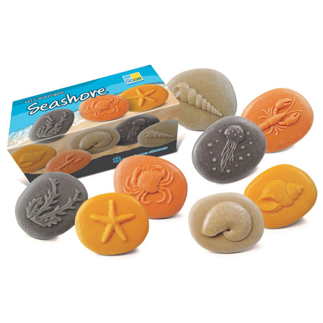 YELLOW DOOR US LLC Yellow Door Let's Investigate – Seashore, Set of 8 Stone Figures YELLOW DOOR US LLC Yellow Door Let's Investigate – Seashore, Set of 8 Stone Figures