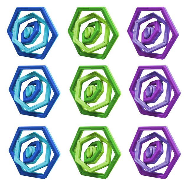 THE PENCIL GRIP The Pencil Grip™ Hexle Fidget Toy, Pack of 3