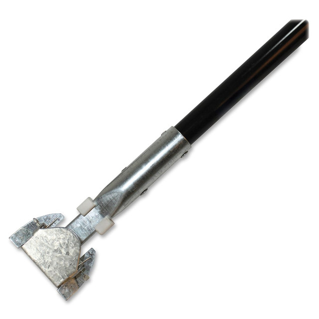 SP RICHARDS 02332CT Genuine Joe Clip-on Dust Mop Steel Handle - Black - Vinyl, Steel SP RICHARDS 02332CT Genuine Joe Clip-on Dust Mop Steel Handle - Black - Vinyl, Steel