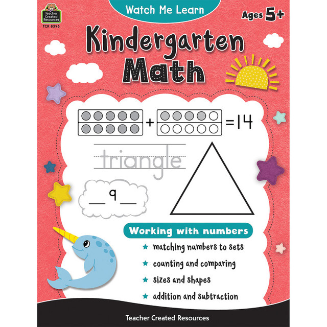 TEACHER CREATED RESOURCES Teacher Created Resources® Watch Me Learn: Kindergarten Math