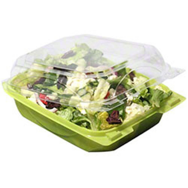 TRYTEN TECHNOLOGIES INC. COX68BBLG Clamshell Containers, 6in X 8in Large, Clear, Carton Of 250