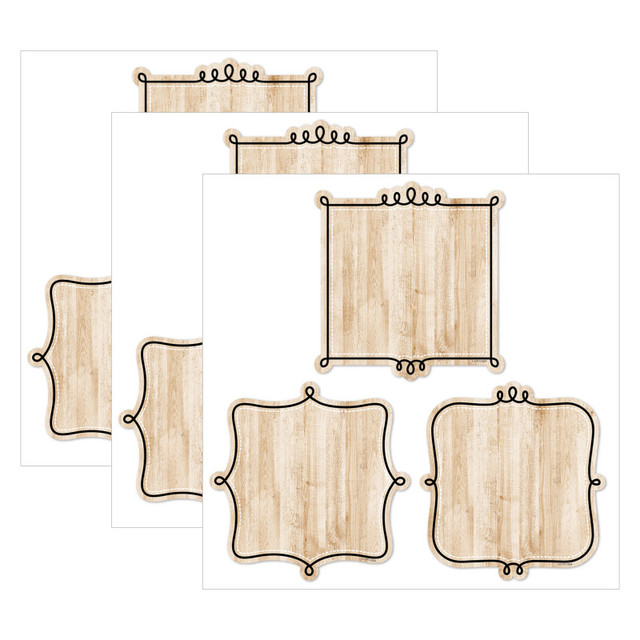 CREATIVE TEACHING PRESS Creative Teaching Press® Core Decor Loop-de-Loop on Wood 6" Designer Cut-Outs, 36 Per Pack, 3 Packs CREATIVE TEACHING PRESS Creative Teaching Press® Core Decor Loop-de-Loop on Wood 6" Designer Cut-Outs, 36 Per Pack, 3 Packs