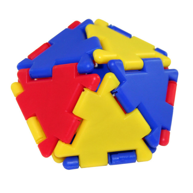 POLYDRON Polydron Junior Building Set, 124 Pieces POLYDRON Polydron Junior Building Set, 124 Pieces