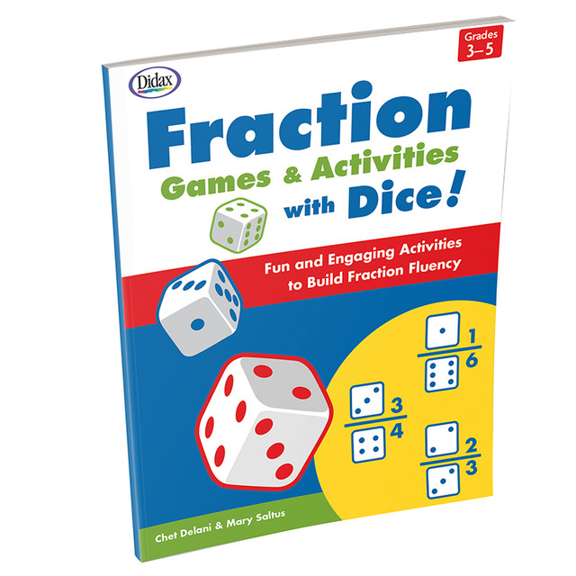 DIDAX Didax® Fraction Games & Activities with Dice Resource Book