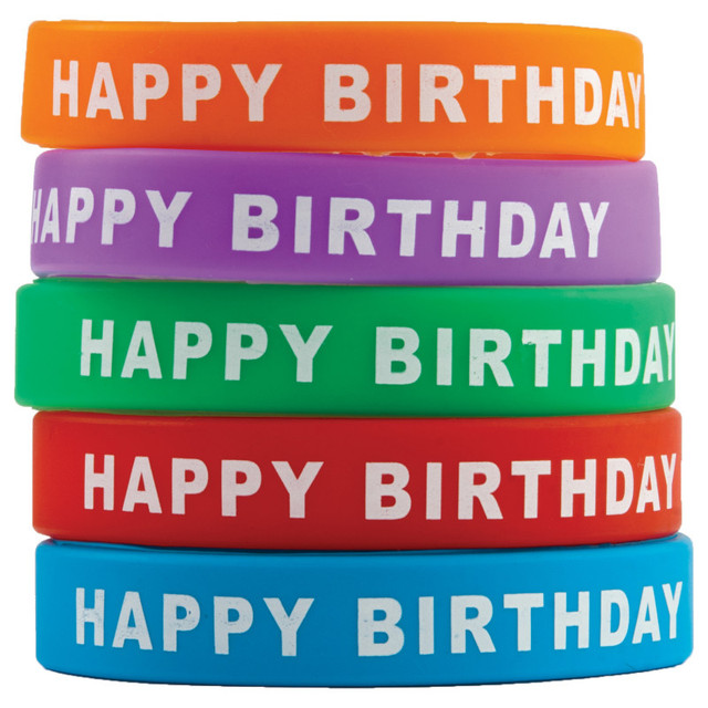 TEACHER CREATED RESOURCES Teacher Created Resources® Happy Birthday Wristbands, Pack of 10