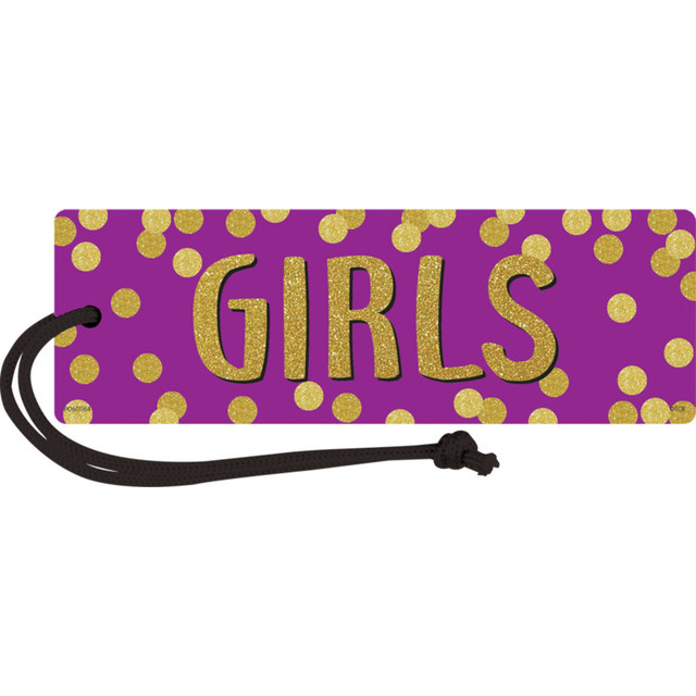 TEACHER CREATED RESOURCES Teacher Created Resources® Confetti Magnetic Girls Pass