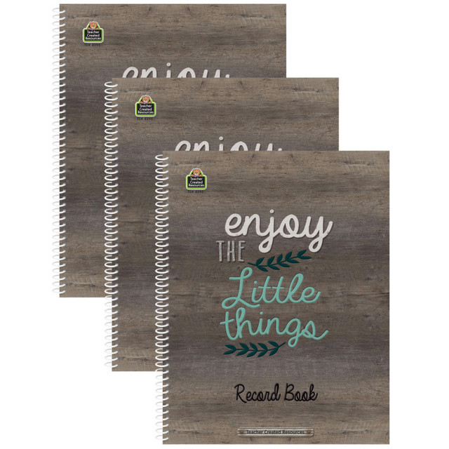 TEACHER CREATED RESOURCES Teacher Created Resources® Home Sweet Classroom Record Book, Pack of 3