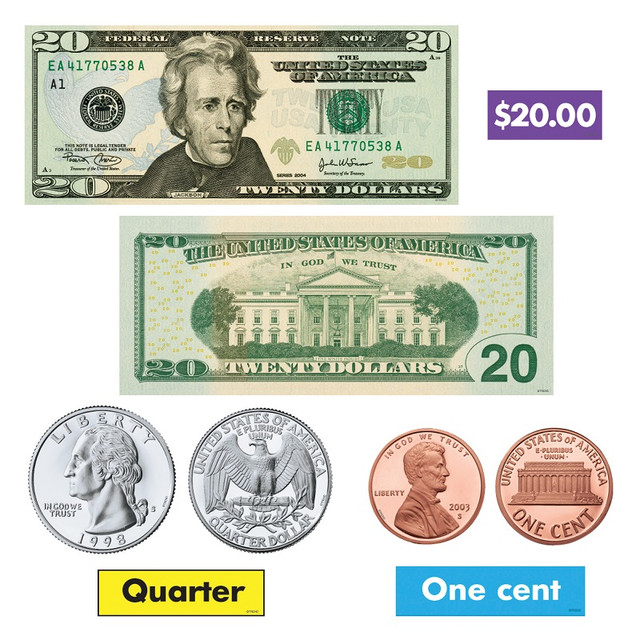 TREND ENTERPRISES INC. TREND U.S. Money Bulletin Board Set