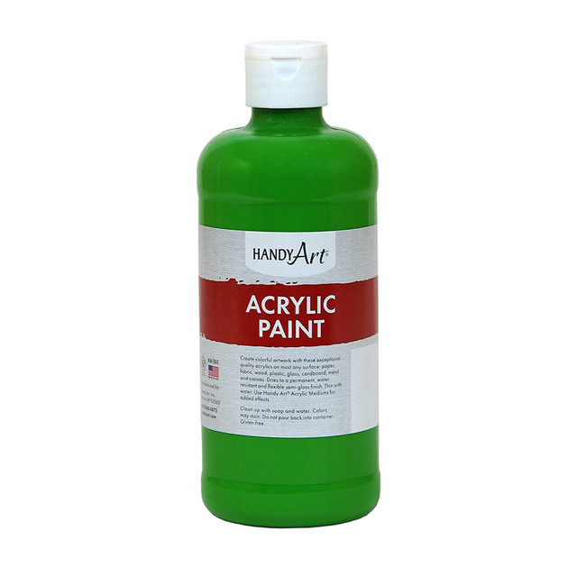 ROCK PAINT DISTRIBUTING CORP Handy Art® Acrylic Paint 16 oz, Light Green