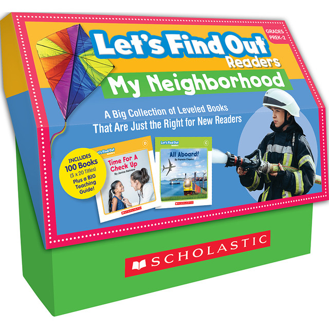 SCHOLASTIC TEACHING RESOURCES Scholastic Teaching Solutions Let's Find Out Readers: In the Neighborhood / Guided Reading Levels A-D (Multiple-Copy Set)