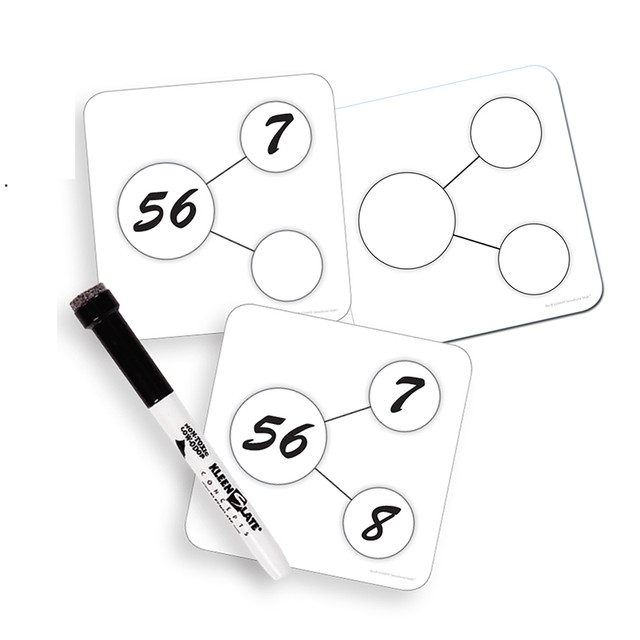 PRIMARY CONCEPTS INC Sensational Math™ Write-On/Wipe-Off Number-Bonds Cards, Pack of 30