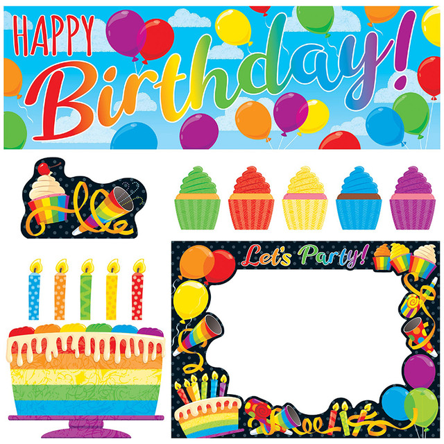 TREND ENTERPRISES INC. TREND Rainbow Birthday Learning Set