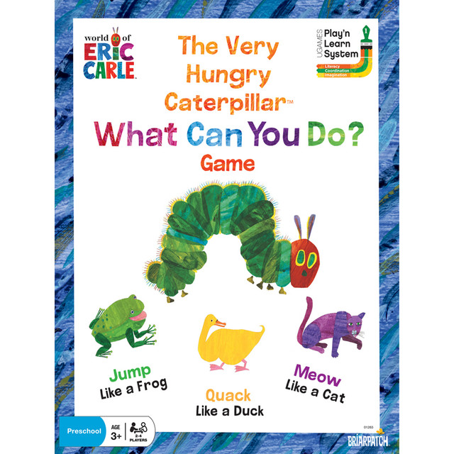 UNIVERSITY GAMES Briarpatch® The Very Hungry Caterpillar™ What Can You Do? Game