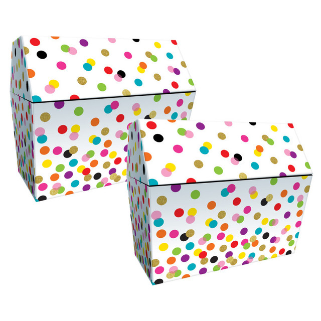 TEACHER CREATED RESOURCES Teacher Created Resources® Confetti Chest, Pack of 2
