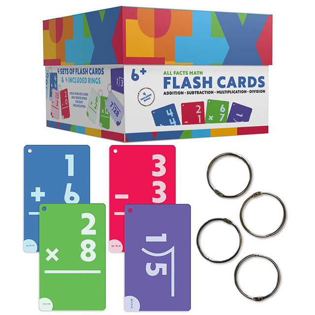 CARSON DELLOSA EDUCATION Carson Dellosa Education All Facts Math Flash Cards