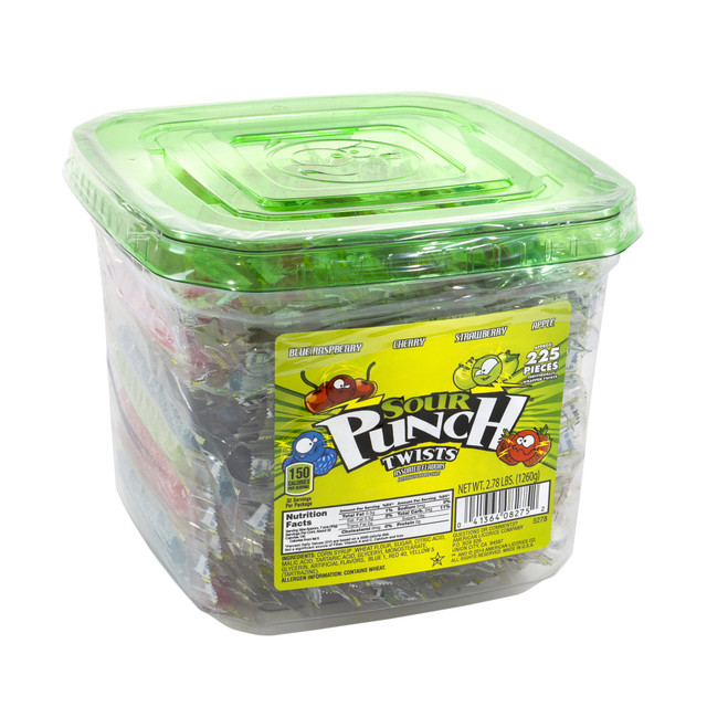 COLE & CO 209-16848 Sour Punch Twists 4-Flavor Tub, 2.7 Lb COLE & CO 209-16848 Sour Punch Twists 4-Flavor Tub, 2.7 Lb