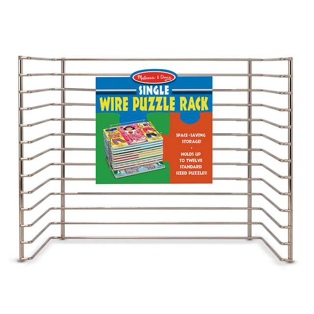 MELISSA & DOUG Melissa & Doug Wire Puzzle-Storage Rack