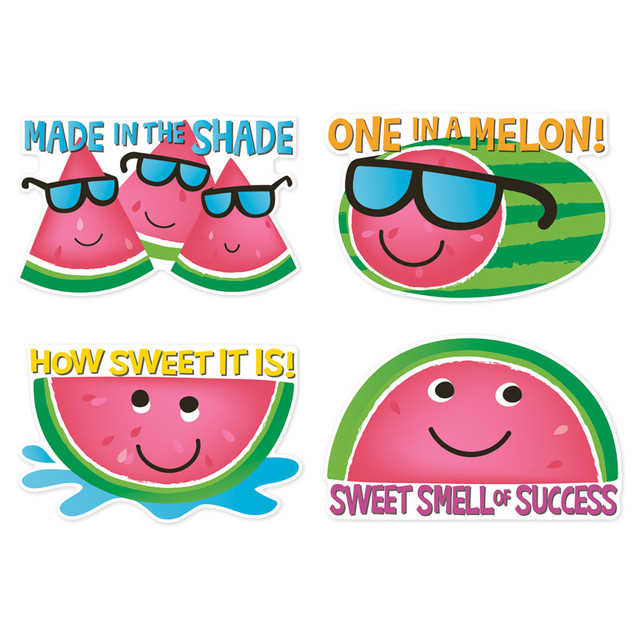 EUREKA Eureka® Jumbo Scented Stickers, Watermelon, Pack of 12